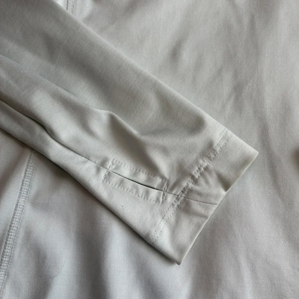 Nike Golf‎ Dri-FIT Long Sleeve Top Mint Green Button Collar  Women Medium Tall